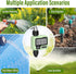 SOYUS Sprinkler Timer, Programmable Water Timer Outdoor Garden Hose Timer with Rain Delay/Manual/Automatic Watering System, Waterproof Digital Irr...