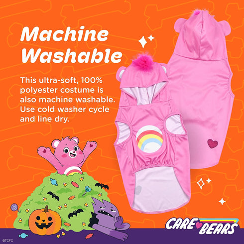 Halloween Cheer Bear Sleeveless Hoodie- 2XL - Cozy Hoodie for Dogs | Fun and Cute Halloween Costumes for Dogs| Officially Licensed Care Bears Pet ...