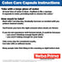 Yerba Prima Prebiotic Colon Care Capsules, 400 Caps - Five Forms of Fiber Plus FOS Pre-biotics - Dietary Health Supplement - Healthy Soluble & Ins...