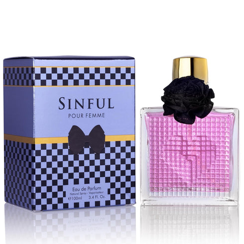 Sinful for Women Eau De Parfum - Versatile Perfume Choice - Featuring a Fruity & Floral Scent That will Make You Feel Feminine - Long-Lasting Frag...