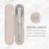 Bentgo® Stainless Travel Utensil Set - Reusable 3-Piece Silverware Set with Carrying Case, High-Grade Premium Steel, BPA-Free Case, Eco-Friendly -...
