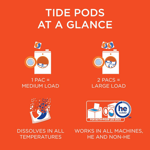 Tide PODS Ocean Mist Scent HE Turbo Laundry Detergent Pacs, 35 count...