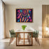 Posterizer 1 pcs- psychedelic funky hippie colorful dreamcatcher 1-Fantasy & Fiction Art-Retro Art- Living Room Bedroom Decor- unframed wall art...