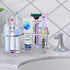 Simple Houseware Stainless Steel 6 Slots Toothbrush Holder Adhesive Wall Organizer, Chrome...