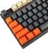 Carbon Miami PBT Double Shot Shine Through ANSI Backlit Keycaps for MX Mechanical Keyboard Melody 96 KBD75 68 61 87 104 Keychron(Only Keycap) (Rev...