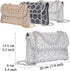 Shoulder Bags Crossbody Bag Purses Handbags Crystals Rhinestone Evening Bag for Women Clutch Purse with Chain...