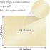 Gondiane OffWhite Shimmer Paper,24 sheets Pearlized Coating Cardstock Paper 8.5 x 11 Inches for DIY Cards, Invitations,Scrapbooking,Certificates a...
