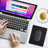 Small Mouse Pad 3 Pack, Mini Mouse Pads for Wireless Mouse and Laptop Computer, Portable Mousepad with Non-slip Rubber Base & Waterproof Surface -...