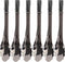Stainless Steel Serving Tongs, 6-Pack - 9-Inch Serveware Utility Set with Rings - Kitchen Gadgets & Self Serve Accessories - Cooking, Grilling, Ca...