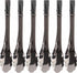 Stainless Steel Serving Tongs, 6-Pack - 9-Inch Serveware Utility Set with Rings - Kitchen Gadgets & Self Serve Accessories - Cooking, Grilling, Ca...