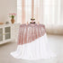 PartyDelight Sequin Tablecloth Round 50 inch Rose Gold for Wedding Party Birthday Bridal Baby Shower and Other Events Decorations...