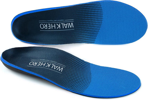 Inserts Relieve Plantar Fasciitis Flat Feet Insoles Arch Supports, Foot Pain Mens Mens 7-7 1/2 | Womens 9-9 1/2...