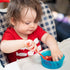Kids Plastic Dinnerware Set of 12 Multi Color Bowls - Reusable, BPA-Free, Dishwasher Safe and Microwaveable...