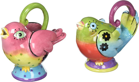 Flights of Fancy Sugar and Creamer Set, 4-3/8-Inch, 5-Inch...