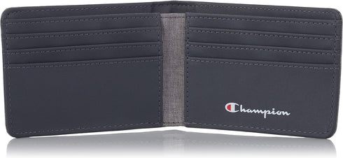 Champion Graphic Wallet, Heather Grey, One Size...