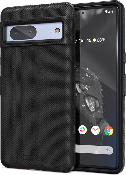 Crave Dual Guard for Google Pixel 7 Case, Shockproof Protection Dual Layer Case for Google Pixel 7 - Black...