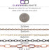 CleverDelights 3x4mm Cable Chain Necklaces - Antique Copper Color - 10 Pack - 24 Inch Length...