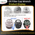 64mm Oil Filter Cap Wrench For Toyota Lexus oil filter wrench (14 flutes), 2010-2015 Toyota 4runner Oil Filter Wrench Toyota Camry Oil Filter Wren...