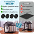 Appliance Sliders for Kitchen Appliances 24 PCS Self-Adhesive Small Kitchen Appliance Accessories Kitchen Hacks Easy to MovIing & Space Saving Kit...