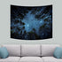Tileranois Starry Sky Tapestry Starry Night Forest Nature Scenery Landscape Tapestry Living Room Bedroom Decoration Tapestry 5x4FT 150x120cm...