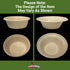 Durable Biodegradable Leak-Proof 11.5 oz Disposable Bowls 25 Pk. Sturdy, Plant-Based Gluten-Free Compostable Wheatstraw Fiber Container, Eco-Frien...