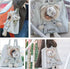 Pet Cat Bag Exposed Head Bear Bag Cats Dogs Comfortable Out Shoulder Bag Large Capacity Adjustable Window Size for Desensitization Training, Veter...