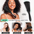 Hommtina Detangling Brush Set Getting Shine and Makes Hair Smooth, Curly Hair Brush for Adult & Kids Wet or Dry Hair...