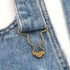BIKICOCO Overall Suspender Dungaree Buckles, 1-1/2'' Wide Bottom, for Rompers Sewing DIY, Bronze - Pack of 20...