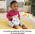 Fisher-Price Baby Plush Toy Calming Vibes Puppy Soother Portable Sound Machine for Newborns...