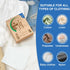 Laundry Detergent Sheets, 60 Sheets 120 Loads Washer Soap Strips, Plant Based Liquidless Formula, Zero Waste for Home Dorm Travel Camping & Hand W...