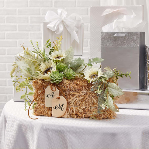 FloraCraft Decorative Straw Bale 5 Inch x 6 Inch x 13 Inch Natural...