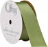 Berwick Offray 1.5" Single Face Satin Ribbon, Spring Moss Green, 25 Yds...