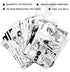 WOONKIT Anime Posters Pack - 50PCS 4X6 INCH MHA Anime Wall Collage Kit for Bedroom Wall, Dorm Decor, Teen Room Aesthetic...