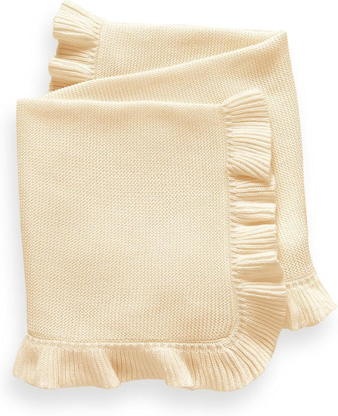 Knit Baby Blanket – 30"x40" Baby Blanket for Newborn Girl and Boy – Receiving Swaddle Blanket– Soft Knitted Baby Blanket – Baby Gifts for Baby Sho...
