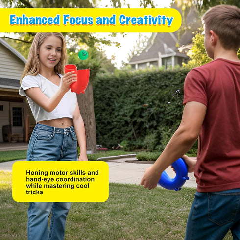 Skill Game Toy Balls Juggling Balls,Gift Toys for Girls Boys Teens Adults,Indoor Outdoor Party Game Multiplayer Game Toys Set,Gift Ideas for Fun S...