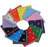 One Dozen/12pcs Assorted Bandanas 22X22 Inch 100% Cotton Novelty Double Sided Print Paisley Cowboy Bandana Party Favor Scarf Headband Handkerchief...