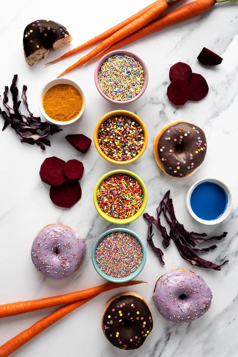 Pastel Rainbow Sprinkles – Dye-Free, Allergen-Free, Plant-Based Colors, 6 oz Jar – India Tree Nature’s Colors...