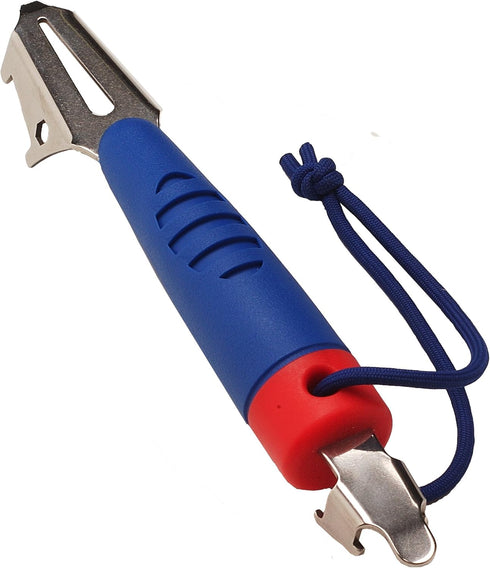 DeckMate 6-in-1 Boat Tool, Includes 2 Deck Keys, Shackle Key, Zipper Pull, Screwdriver, and Hex Tool...