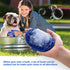 Dog bath brush, ROPO rubber massage pet shampoo brush, used for pet grooming, removing shedding fur, combing tangles and dead fur, suitable for pe...