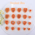 Puocaon Monstera Polymer Clay Cutters - 20 Leaves Clay Cutters for Polymer Clay Earrings Making, Tropical Leaf Clay Jewelry Cutters, Embossed Leav...