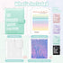 100 Envelopes Challenge Binder, A5 Money Saving Budget Binder with Cash Envelopes, Savings Challenges Book (Blue)...
