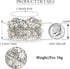 EVER FAITH White Rhinestone Crystal Wedding Jewelry Simulated Pearl Flower Bridal Stretch Bracelet for Women Bride Clear Silver-Tone...