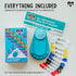 Choose Friendship, My Tiny Friendship Bracelet Maker, an American Original | 10 Pre-Cut Threads - Up to 4 Bracelets | Travel-Size Craft Kit, Kids ...