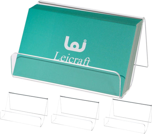 Acrylic Business Card Holder for Desk,Card Organizers and Office Desk Accessories for Men and Women (2)...