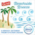 Glad Trash Bags, OdorShield Small Drawstring Garbage Bags - Febreze Beachside Breeze - 4 Gallon - 34 Count...