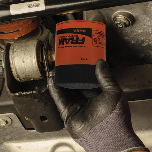 FRAM Extra Guard CH10855 10K Mile Change Automotive Replacement Interval Spin-On Engine Oil Filter for Select Vehicle Model Years, Vehicle Engine ...