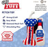 Huxley & Kent Tiny Tuff | Red, White, & Booze | Extra Tough Dog Toy for Small Dogs | 2-Pack Funny Dog Toy | Features Squeaker, Crinkle | Machine W...