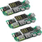 3pcs Lithium Battery Charger Board LED Dual USB 5V 2.4A Micro/Type-C USB Mobile Power Bank 18650 Charging Module Circuit Protection......