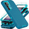 for Samsung Galaxy S23 Case, Military Grade Shockproof/Drop Proof/Dust Proof Case with 2Pcs Self Healing Flexible TPU Screen Protector & Camera Le...