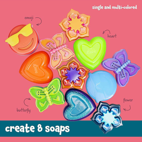 Dan&Darci Soap Making Kit for Kids - Crafts Science Toys - Birthday Easter Gifts for Girls and Boys Age 6-12 Years Old Girl DIY Soap Kits - Best E...